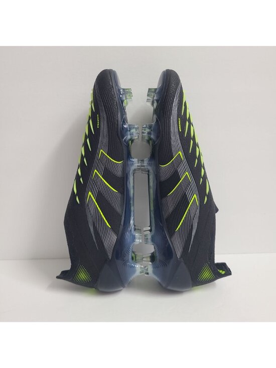 NEW Adidas Predator Elite Laceless FG Soccer Cleats JI1078 Size 10.5 Black main image 4